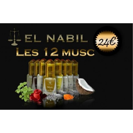Pack de musc El Nabil