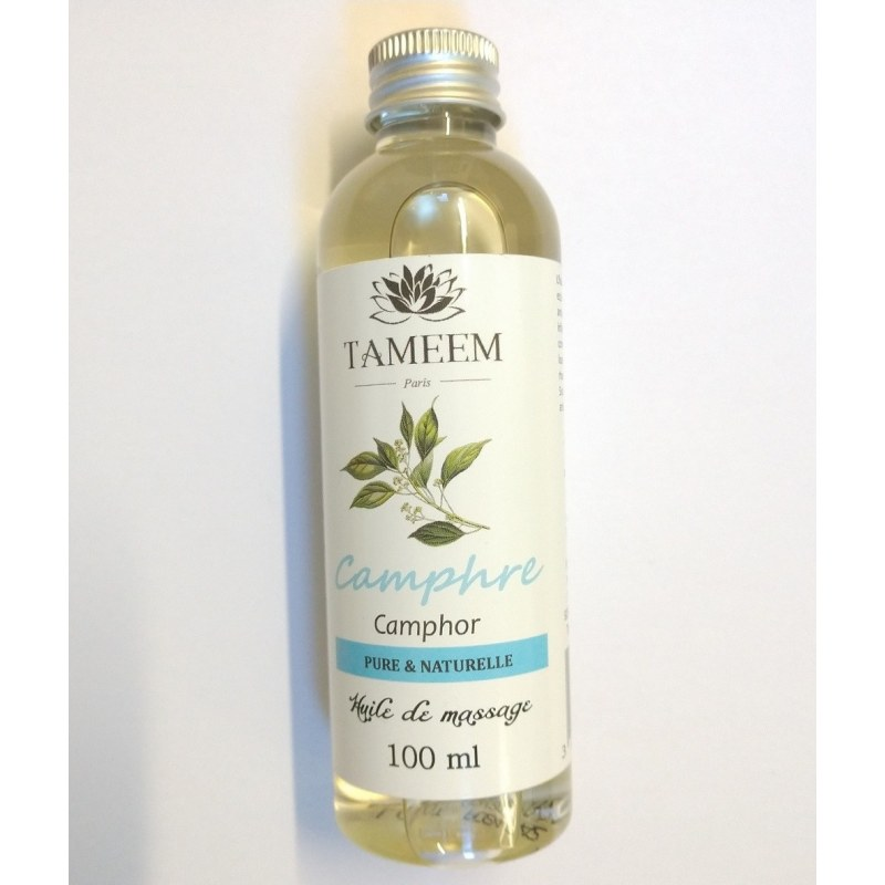 Huile de Camphre (Camphor Oil) - 100 ml - 100% Naturelle - Tameem