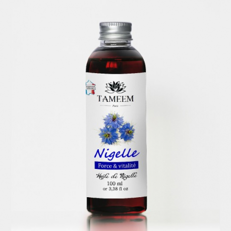 Huile de nigelle pour cheveux