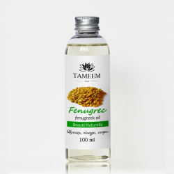 Huile de FENUGREC TAMEEM en gros- 100% Naturelle, Sans Paraben, Fabriquée en France