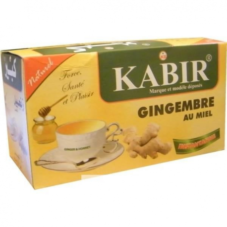 Thé gingembre et miel - Infusion KABIR - FAMILY MUSLIM