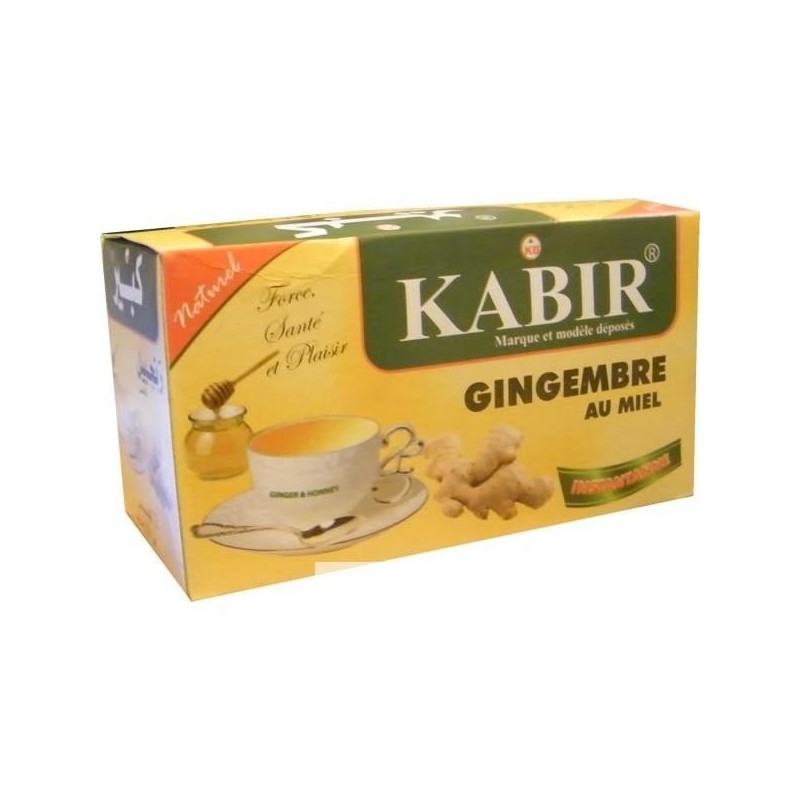 Thé gingembre et miel - Infusion KABIR - FAMILY MUSLIM